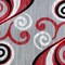 Flash Furniture Red 2' x 11' Distressed Abstract Area Rug OKR-RG1100-211-RD-GG - alternate 6